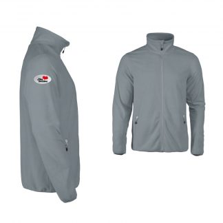 Fleecejakke grå - unisex