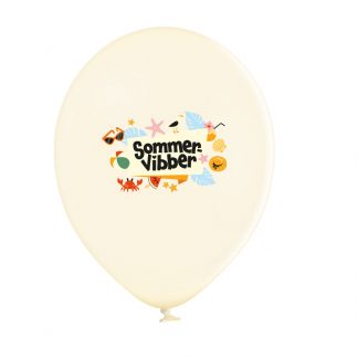 Sommervibber Ballong Vannila - 200pk