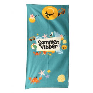 Microfiber håndkle Sommervibber - 2pk