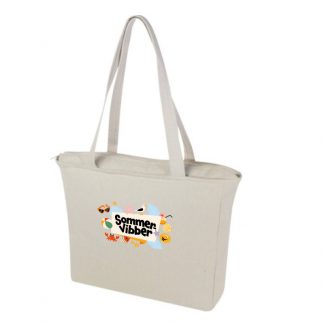 Handlenett/strandbag i vaskbar lin